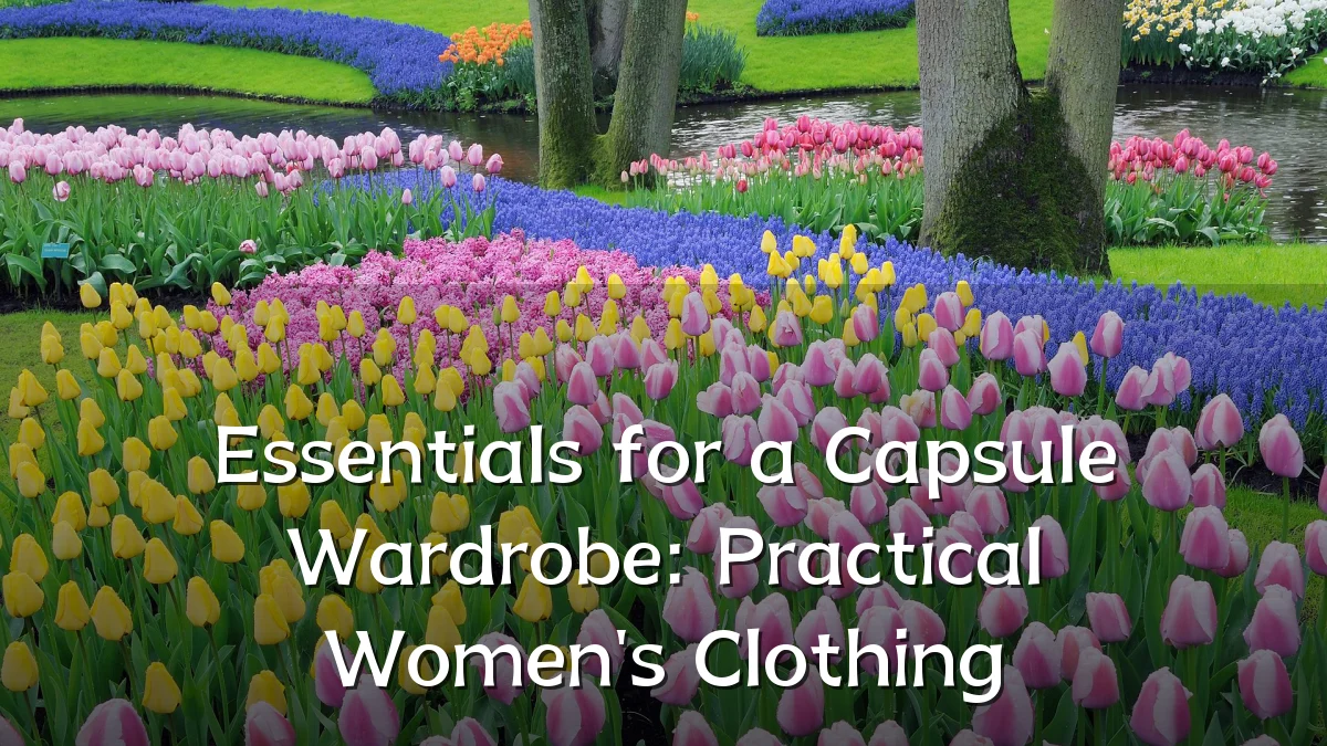 Essentials for a Capsule Wardrobe: Practical Women's Clothing