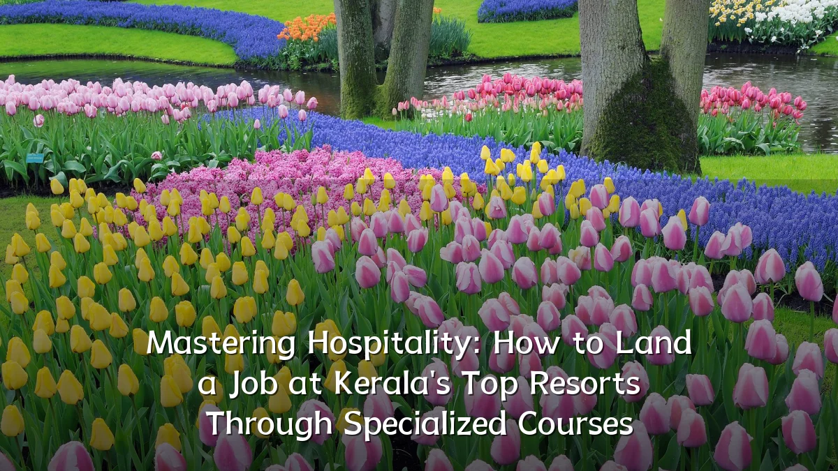 Mastering Hospitality: How to Land a Job at Kerala's Top Resorts Through Specialized Courses
