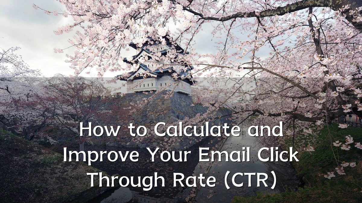 How to Calculate and Improve Your Email Click Through Rate (CTR)