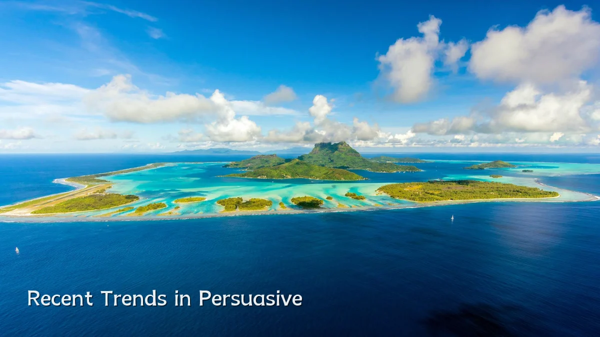 Recent Trends in Persuasive